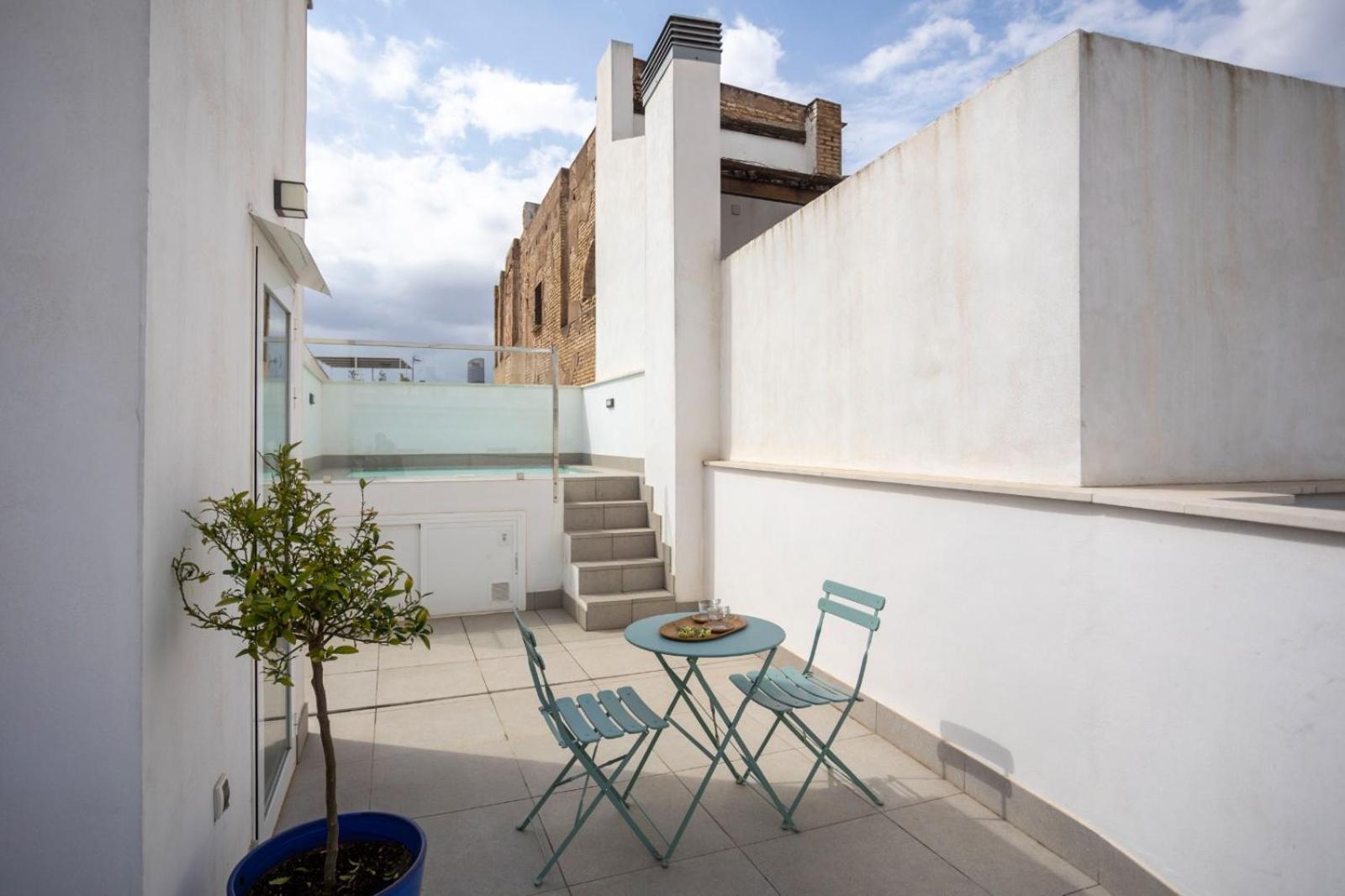 Private & Pool Goyeneta Sevilla Urban Apartment ภายนอก รูปภาพ